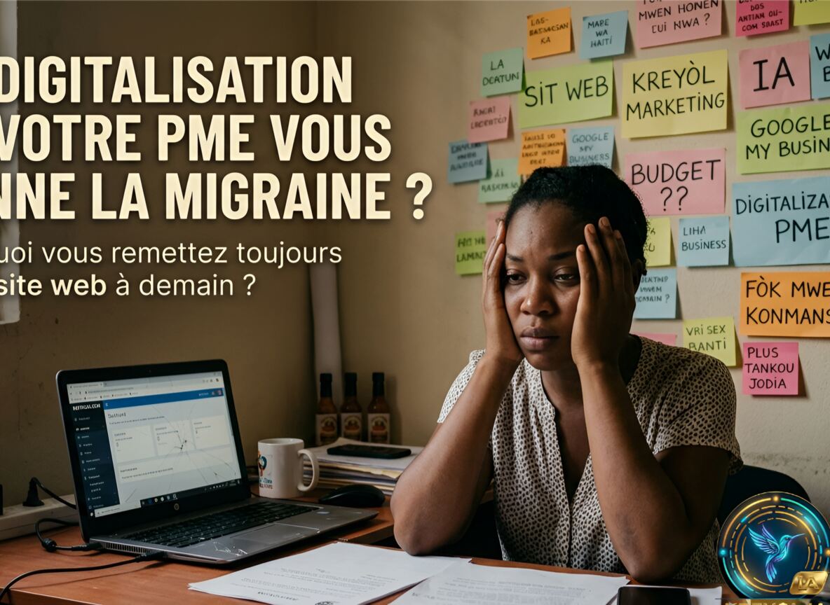 89% des PME haïtiennes n'ont pas de présence digitale, Kreyol IA